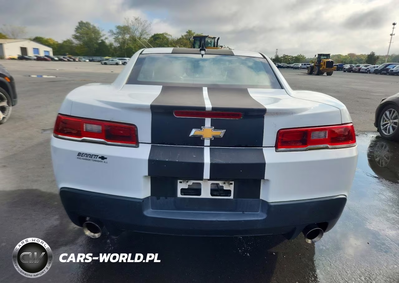 2014 Chevrolet Camaro Ls VIN:2G1FA1E32E9256601 - 6