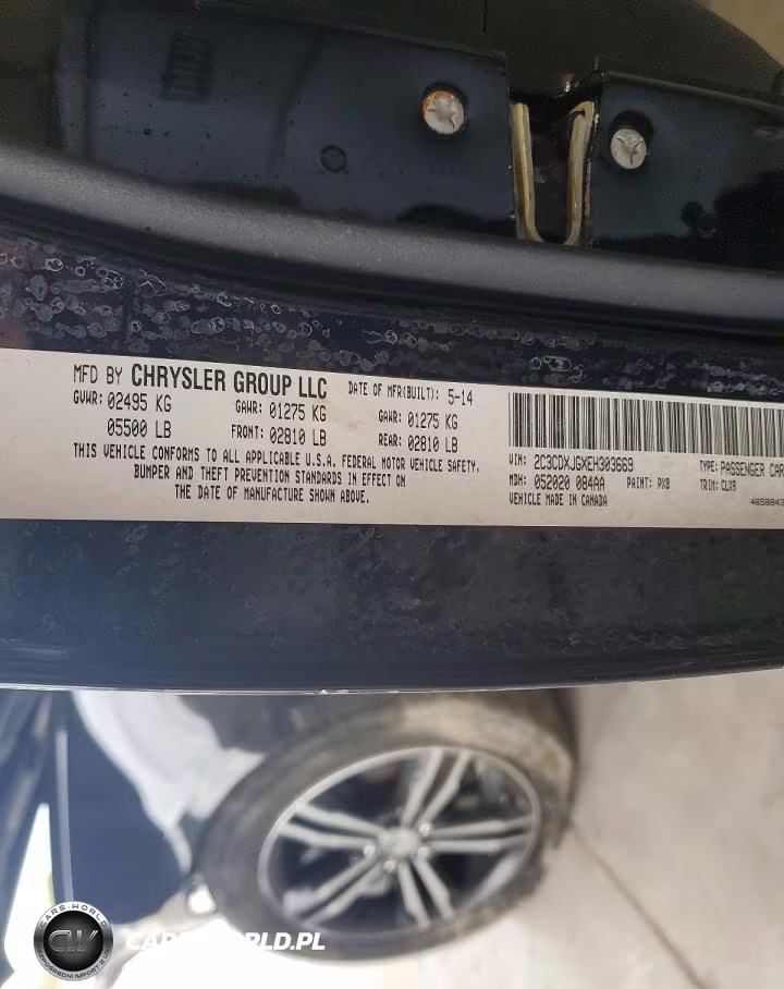 2014 Dodge Charger Sxt VIN:2C3CDXJGXEH303669 - 12