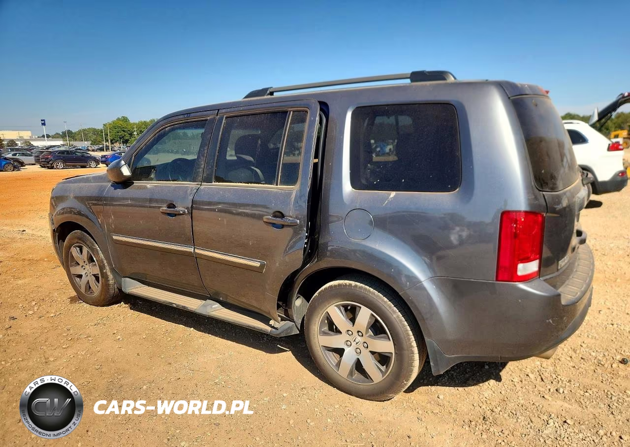 2012 Honda Pilot Touring VIN:5FNYF4H96CB084262 - 2