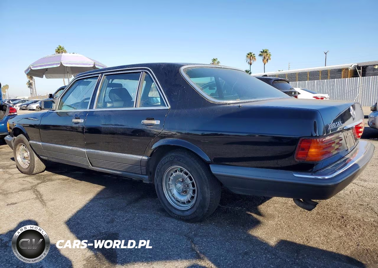 1983 Mercedes-Benz 380 Sel VIN:WDBCA33AXDB046010 - 2