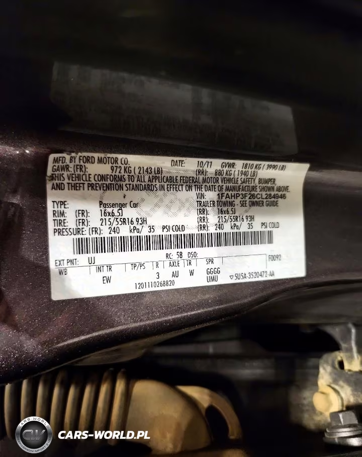 2012 Ford Focus Se VIN:1FAHP3F26CL284946 - 12