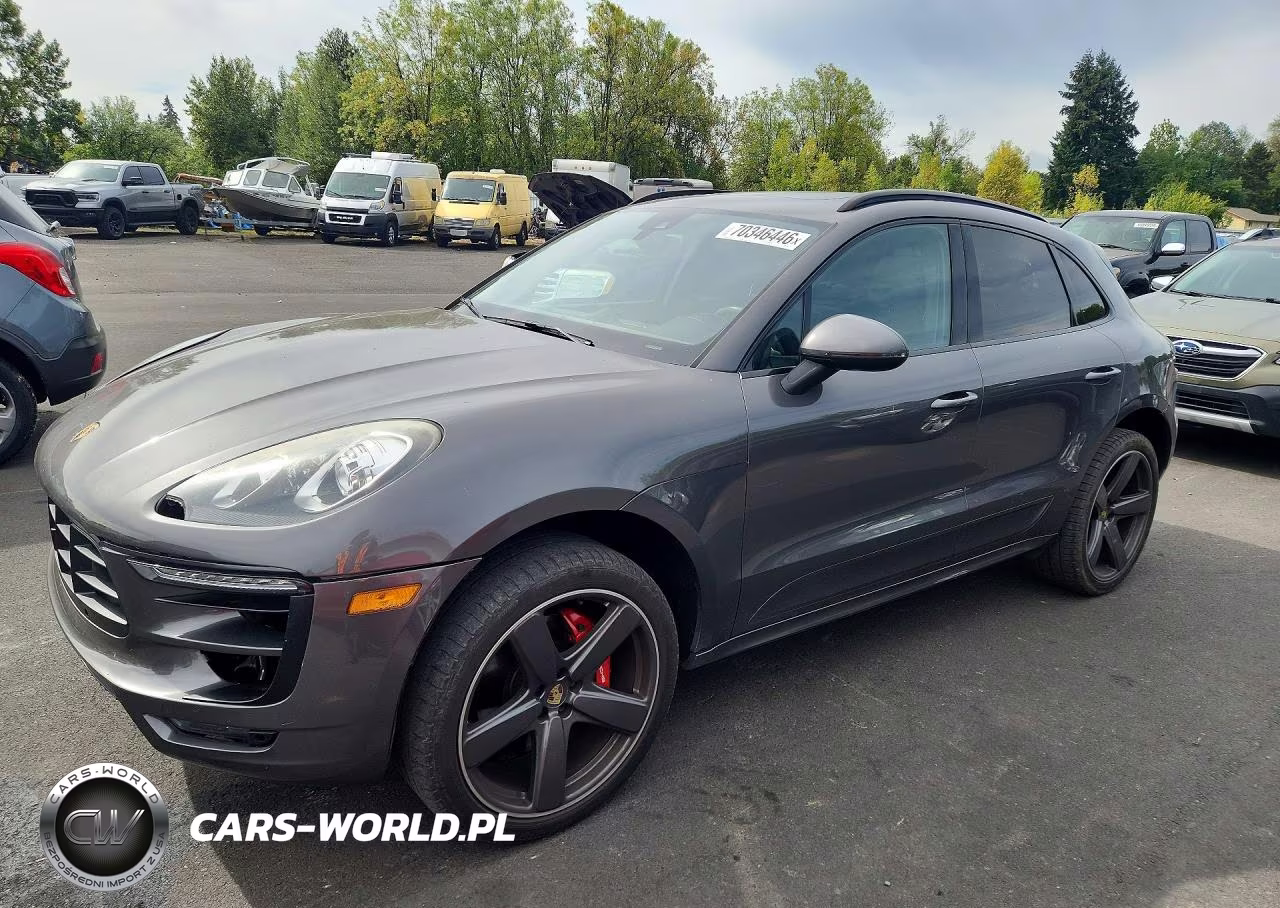 2016 Porsche Macan Turbo VIN:WP1AF2A54GLB91714 - 1