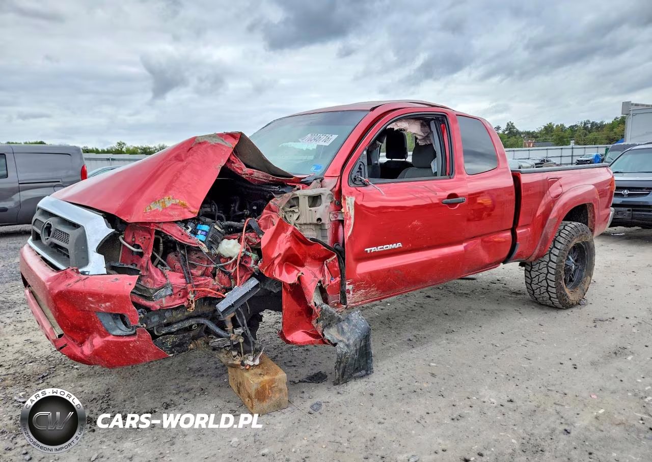 2012 Toyota Tacoma Base VIN:5TFUX4EN8CX015544 - 1