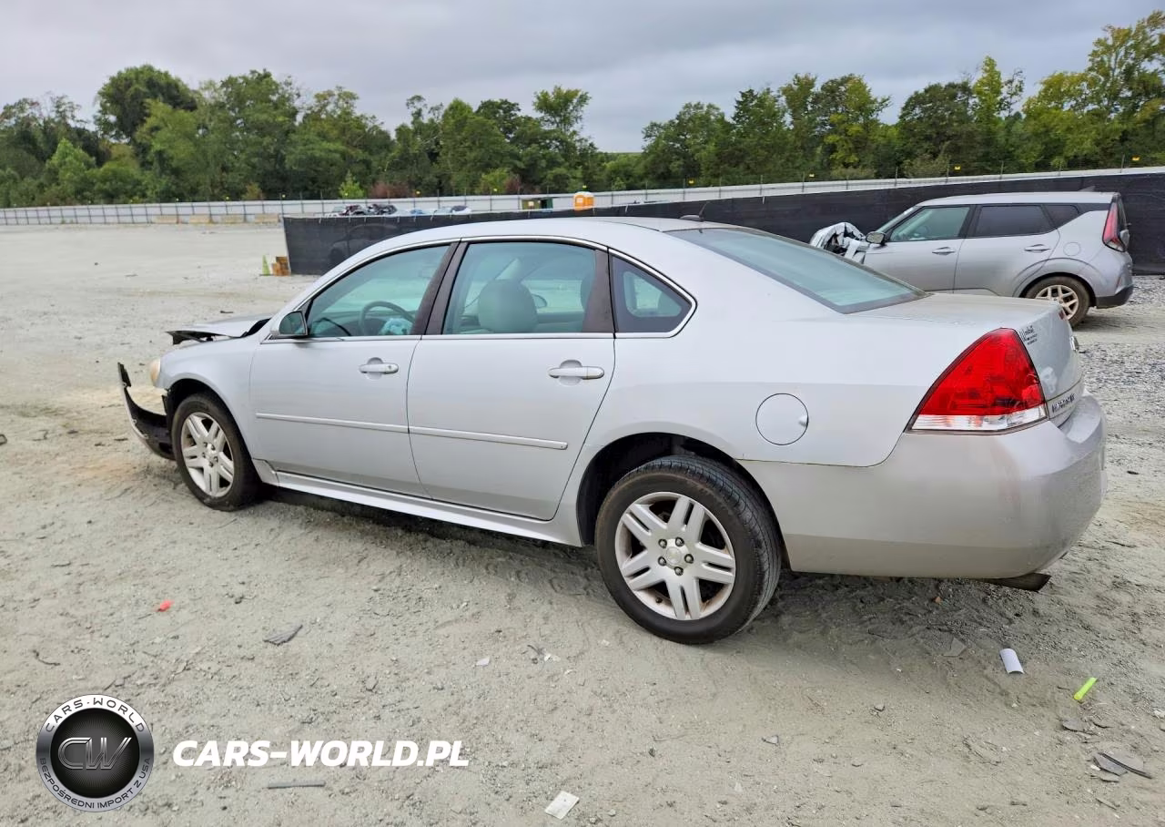 2012 Chevrolet Impala Lt VIN:2G1WG5E38C1168623 - 2