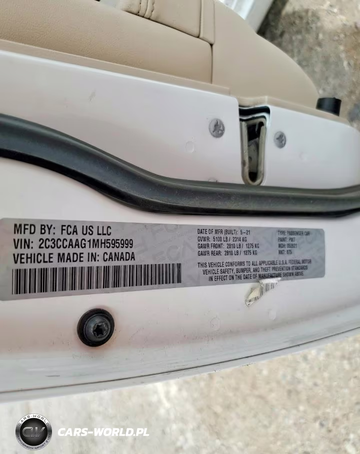 2021 Chrysler 300 Touring VIN:2C3CCAAG1MH595999 - 12