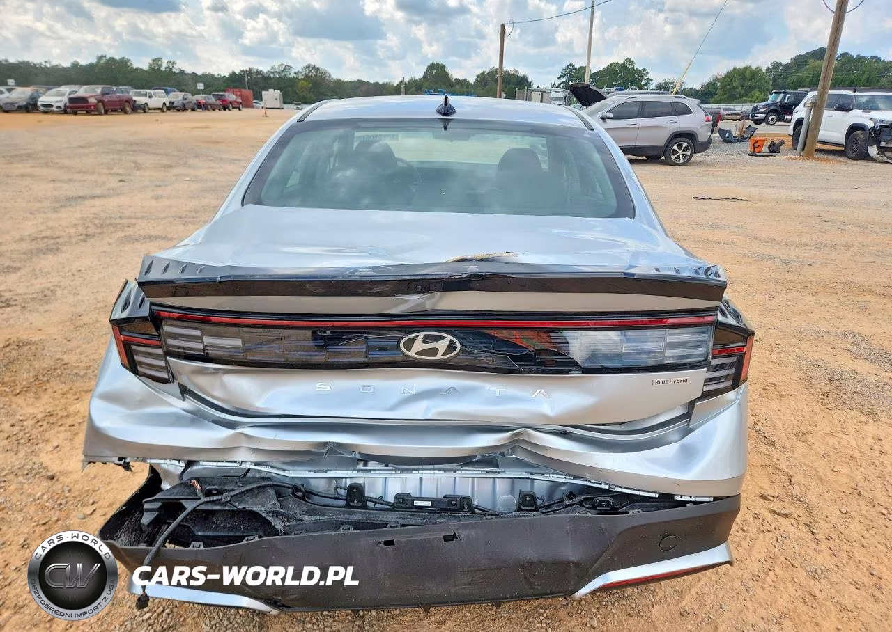 2026 Hyundai Sonata Hybrid Blue VIN:KMHL24JJ9TA164976 - 6