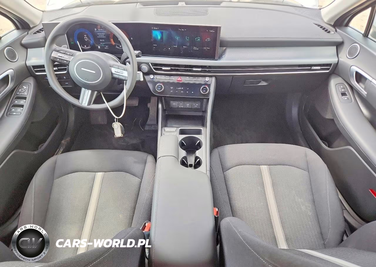 2026 Hyundai Sonata Hybrid Blue VIN:KMHL24JJ9TA164976 - 8