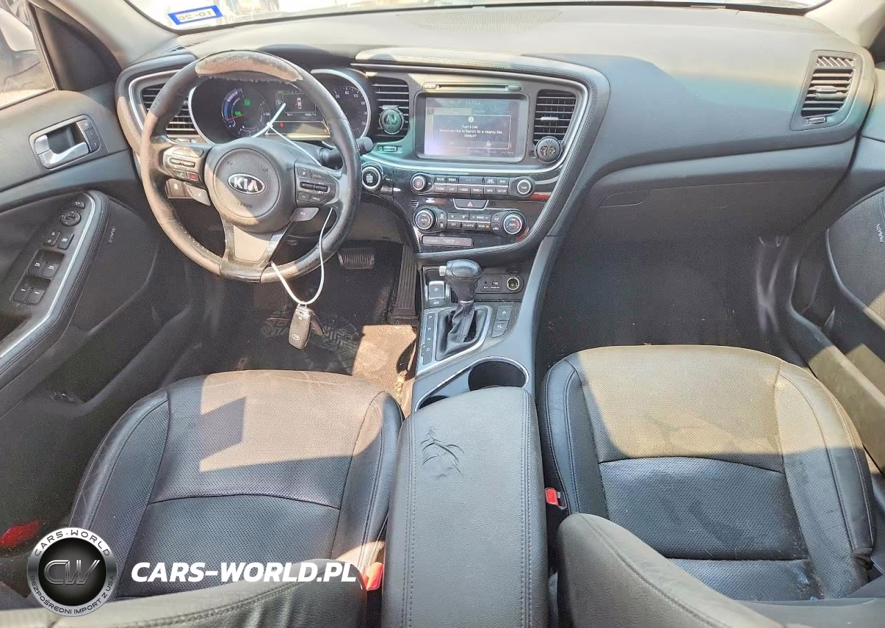 2016 Kia Optima Hybrid VIN:KNAGN4AD9G5093958 - 8