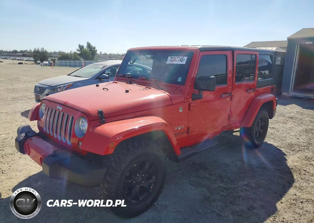 2017 Jeep Wrangler Unlimited Sahara VIN:1C4BJWEG8HL661347 - 1