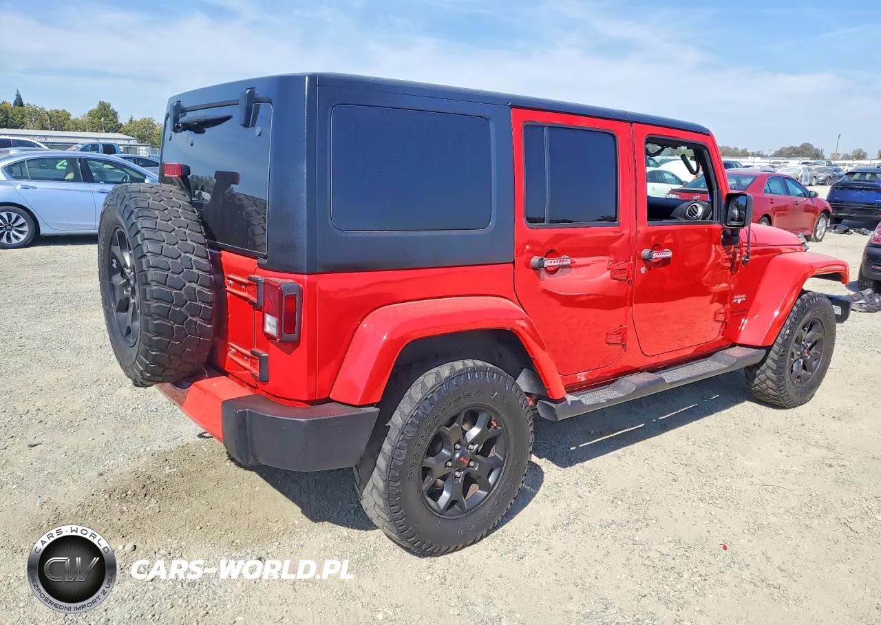 2017 Jeep Wrangler Unlimited Sahara VIN:1C4BJWEG8HL661347 - 3