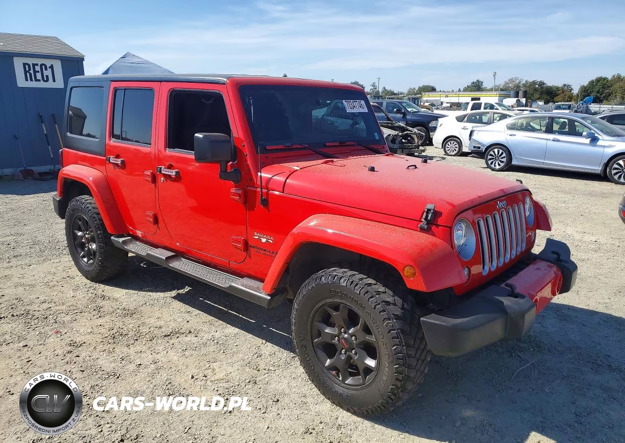 2017 Jeep Wrangler Unlimited Sahara VIN:1C4BJWEG8HL661347 - 4
