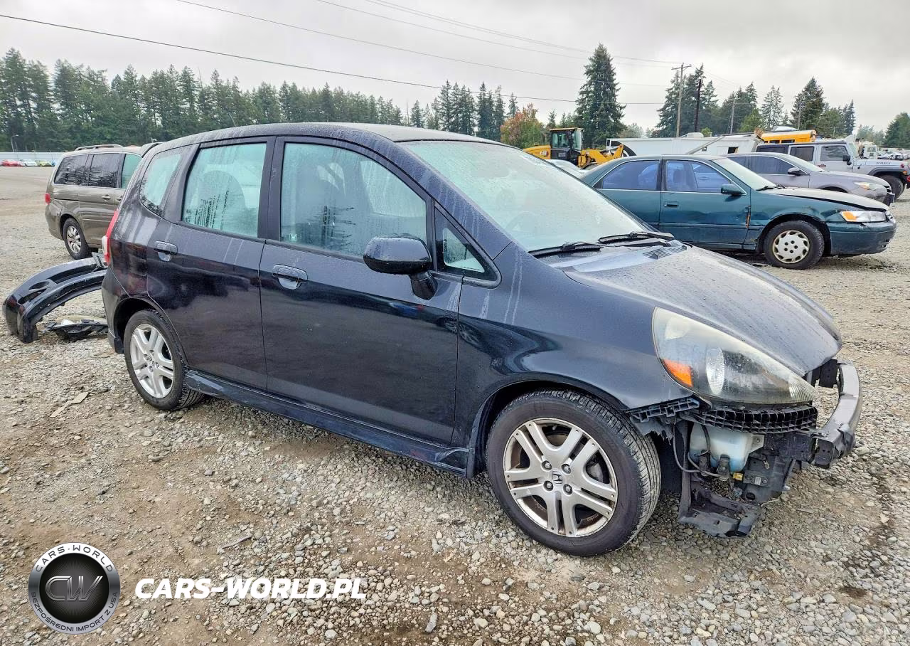 2007 Honda Fit S VIN:JHMGD38677S035595 - 4