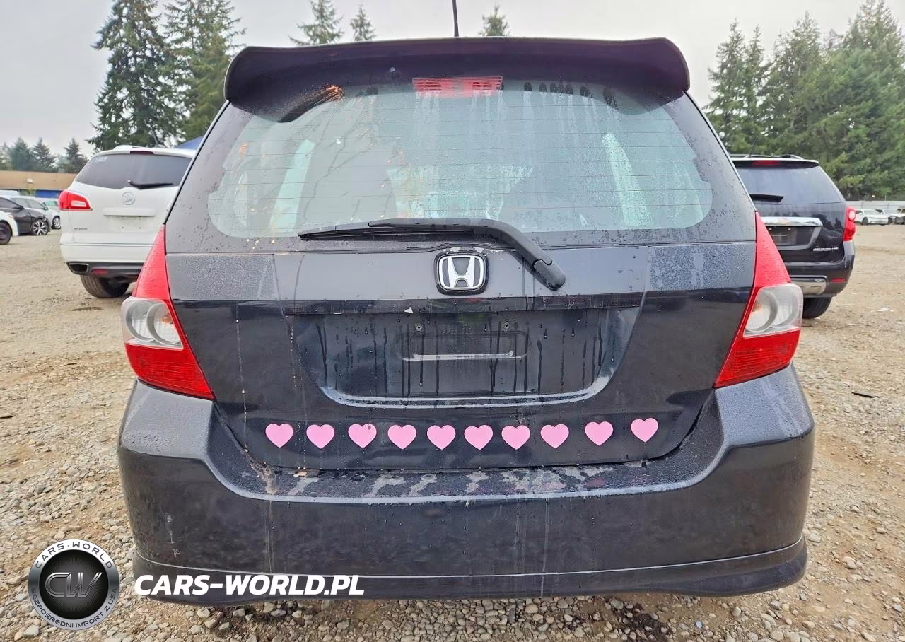 2007 Honda Fit S VIN:JHMGD38677S035595 - 6