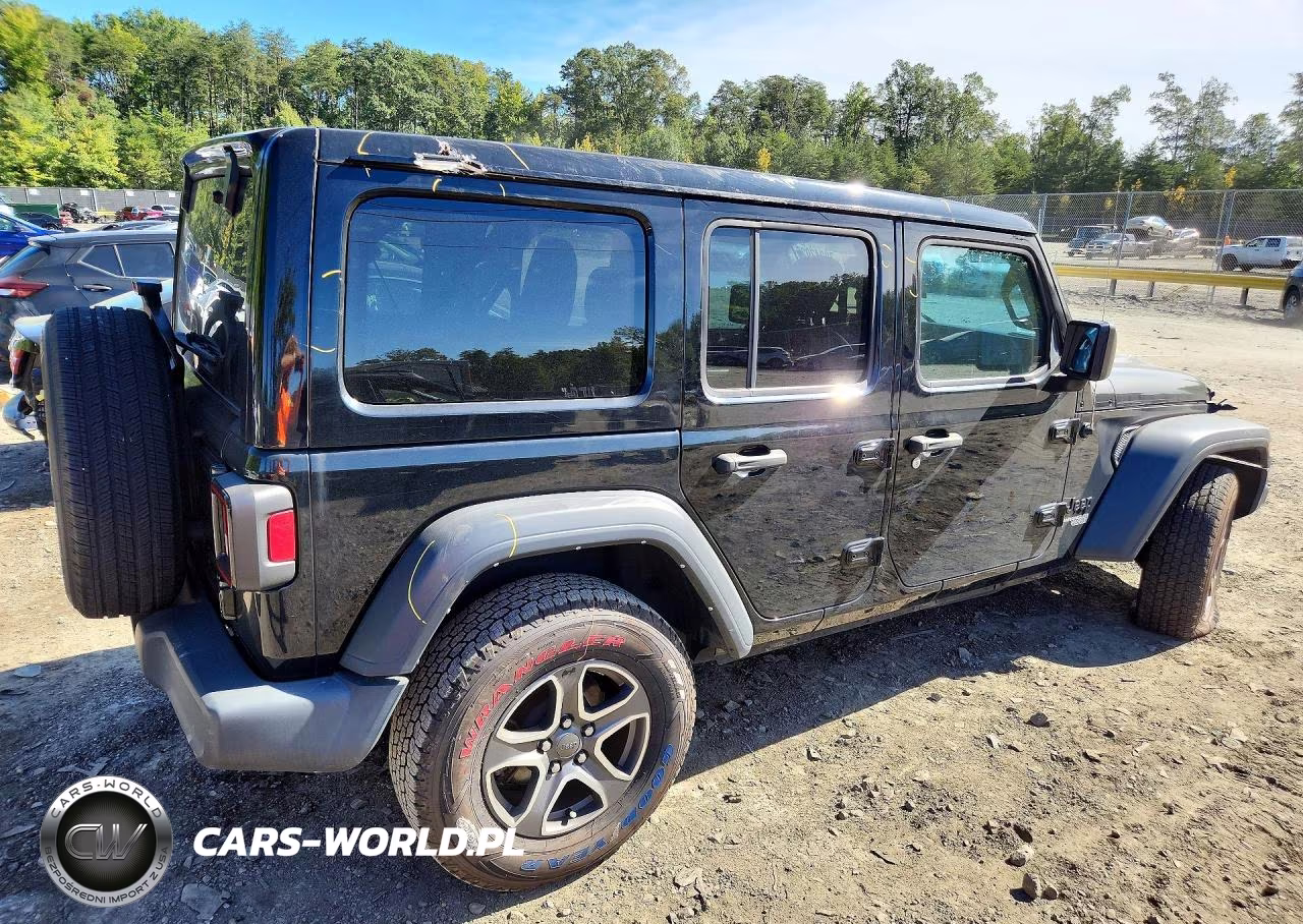 2021 Jeep Wrangler Unlimited Sport VIN:1C4HJXDN3MW739123 - 3