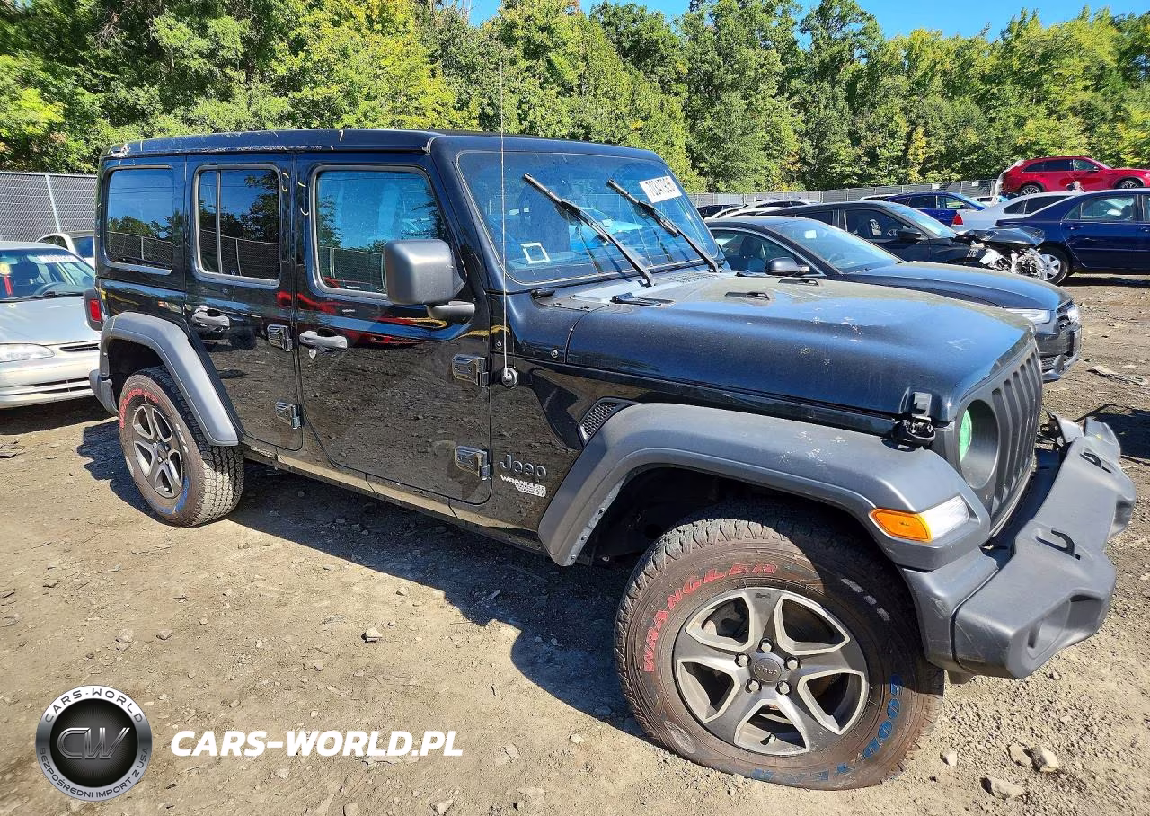 2021 Jeep Wrangler Unlimited Sport VIN:1C4HJXDN3MW739123 - 4