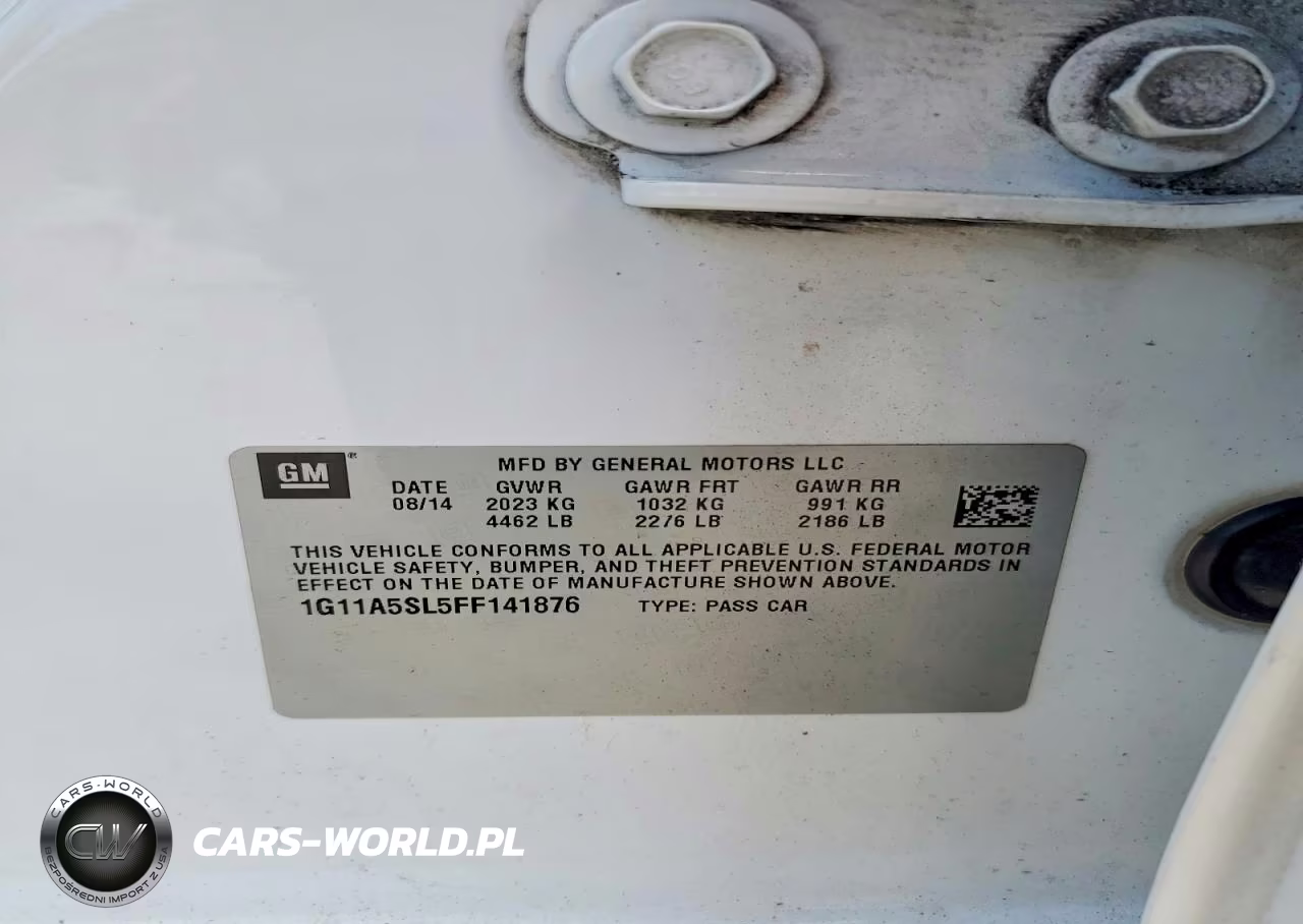 2015 Chevrolet Malibu Ls VIN:1G11A5SL5FF141876 - 12