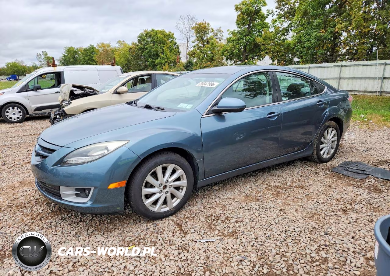 2012 Mazda 6 I VIN:1YVHZ8DH3C5M12096 - 1