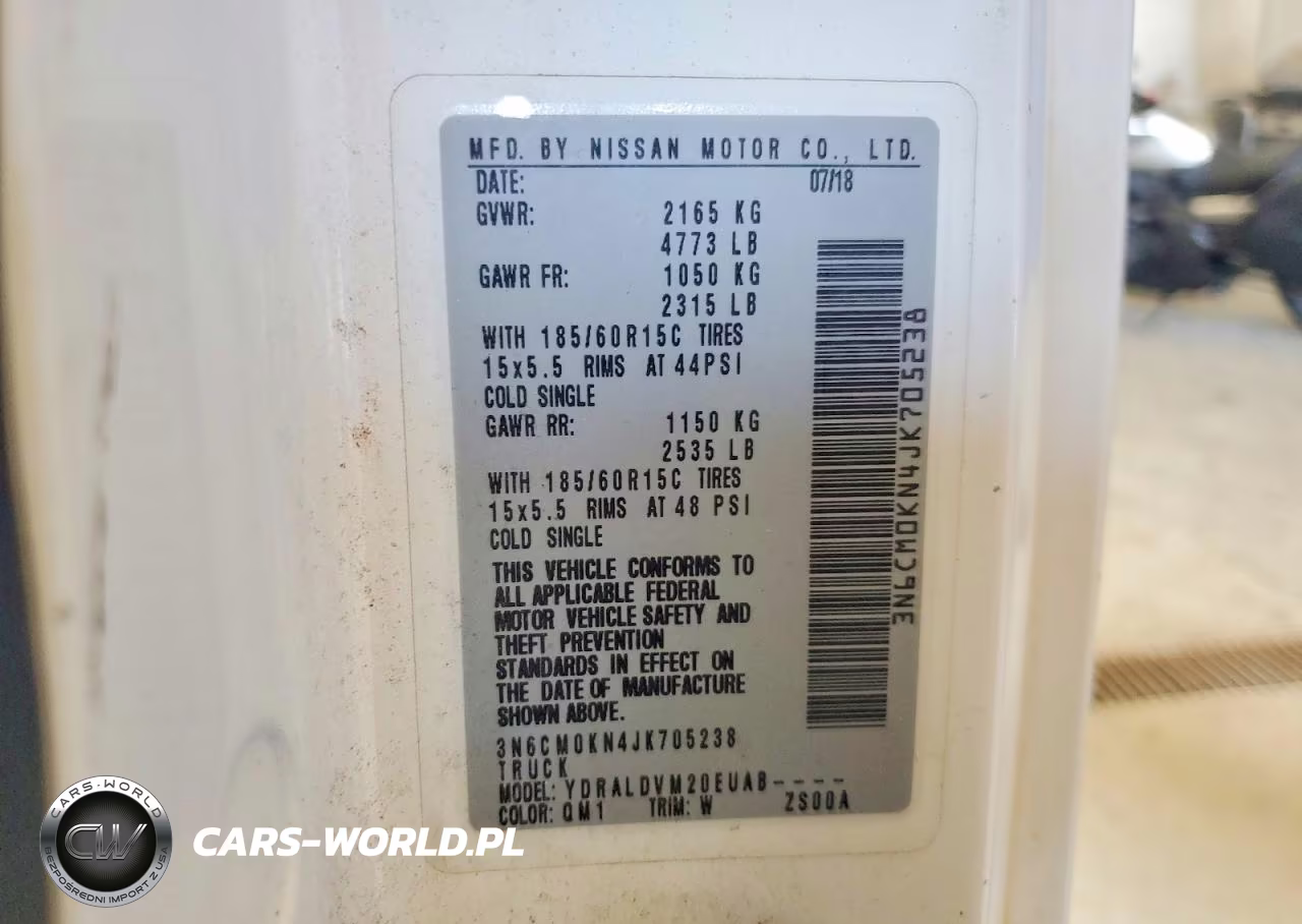 2018 Nissan Nv200 Delivery Van VIN:3N6CM0KN4JK705238 - 13