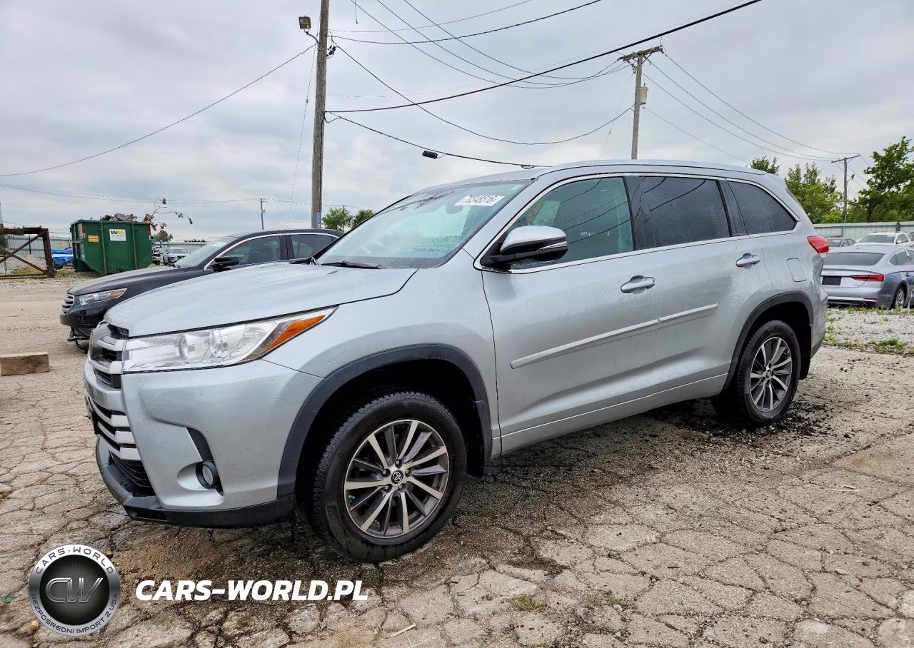 2017 Toyota Highlander Xle – zdjęcie 1 z 13