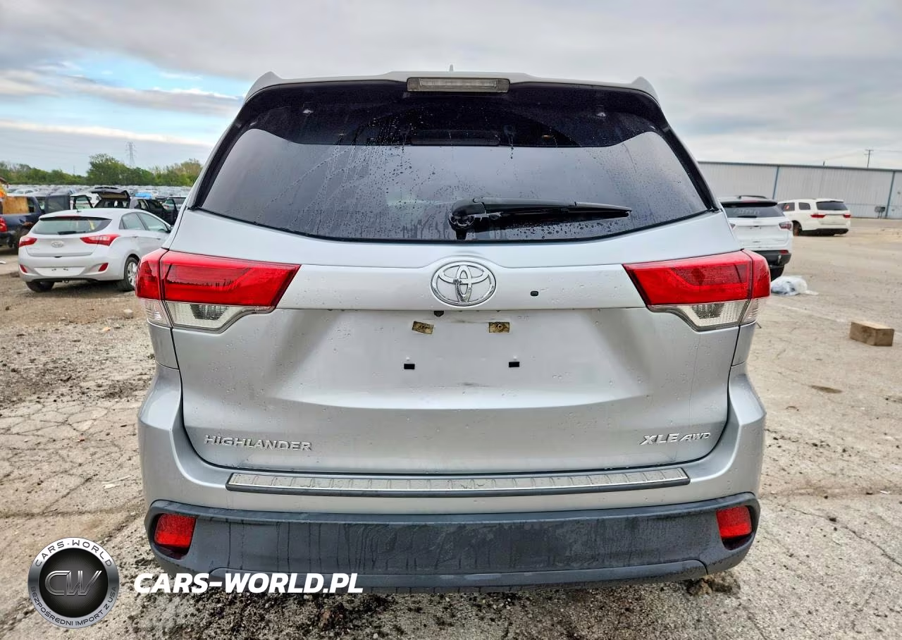 2017 Toyota Highlander Xle VIN:5TDJZRFH2HS432612 - 6