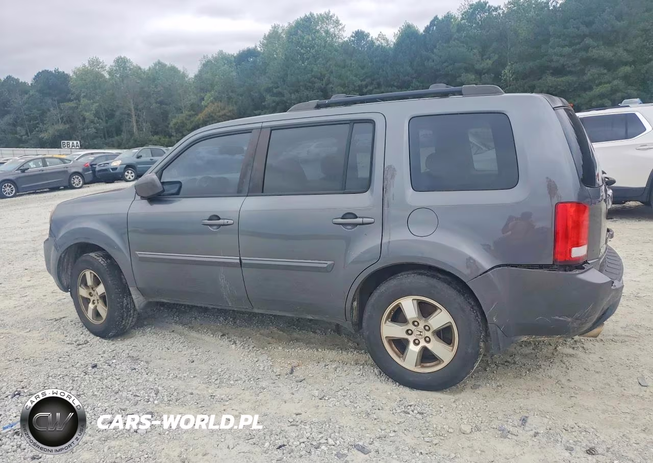 2010 Honda Pilot Exl VIN:5FNYF3H54AB008012 - 2