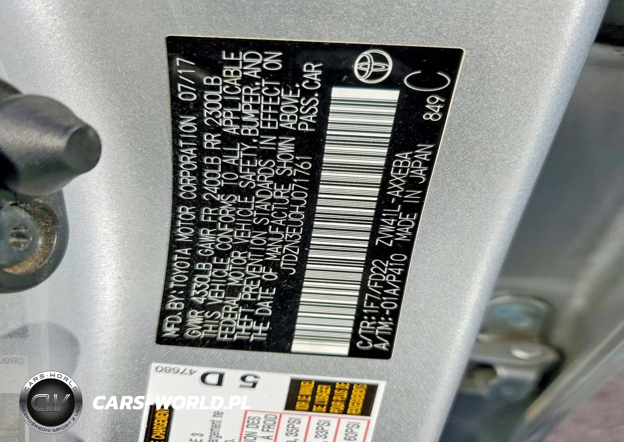 2017 Toyota Prius V Three VIN:JTDZN3EU0HJ071761 - 14
