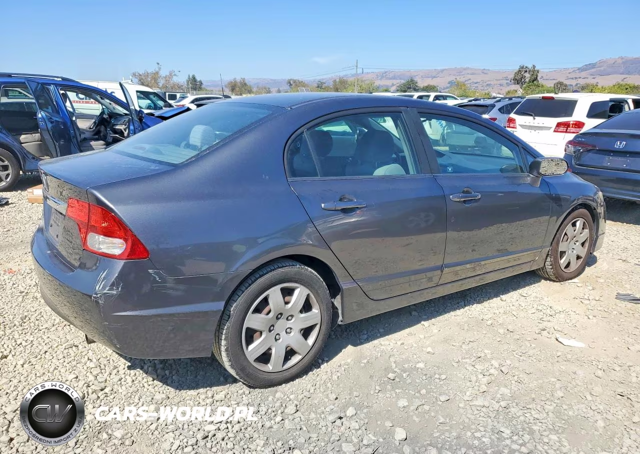 2010 Honda Civic Lx VIN:19XFA1F56AE046411 - 3