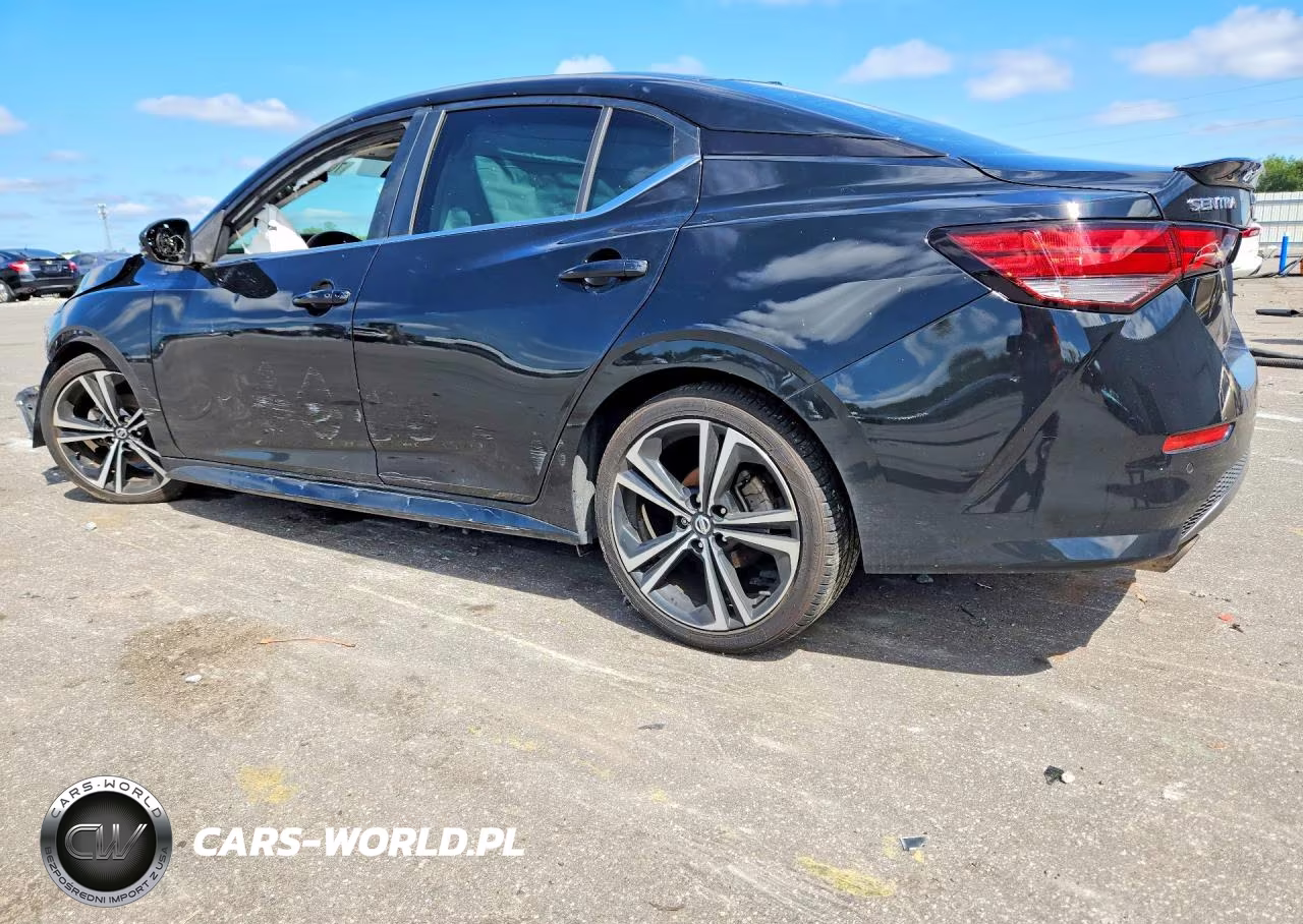 2021 Nissan Sentra Sr VIN:3N1AB8DV3MY217186 - 2