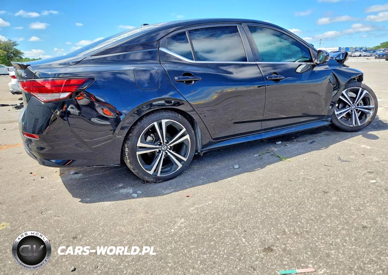 2021 Nissan Sentra Sr VIN:3N1AB8DV3MY217186 - 3
