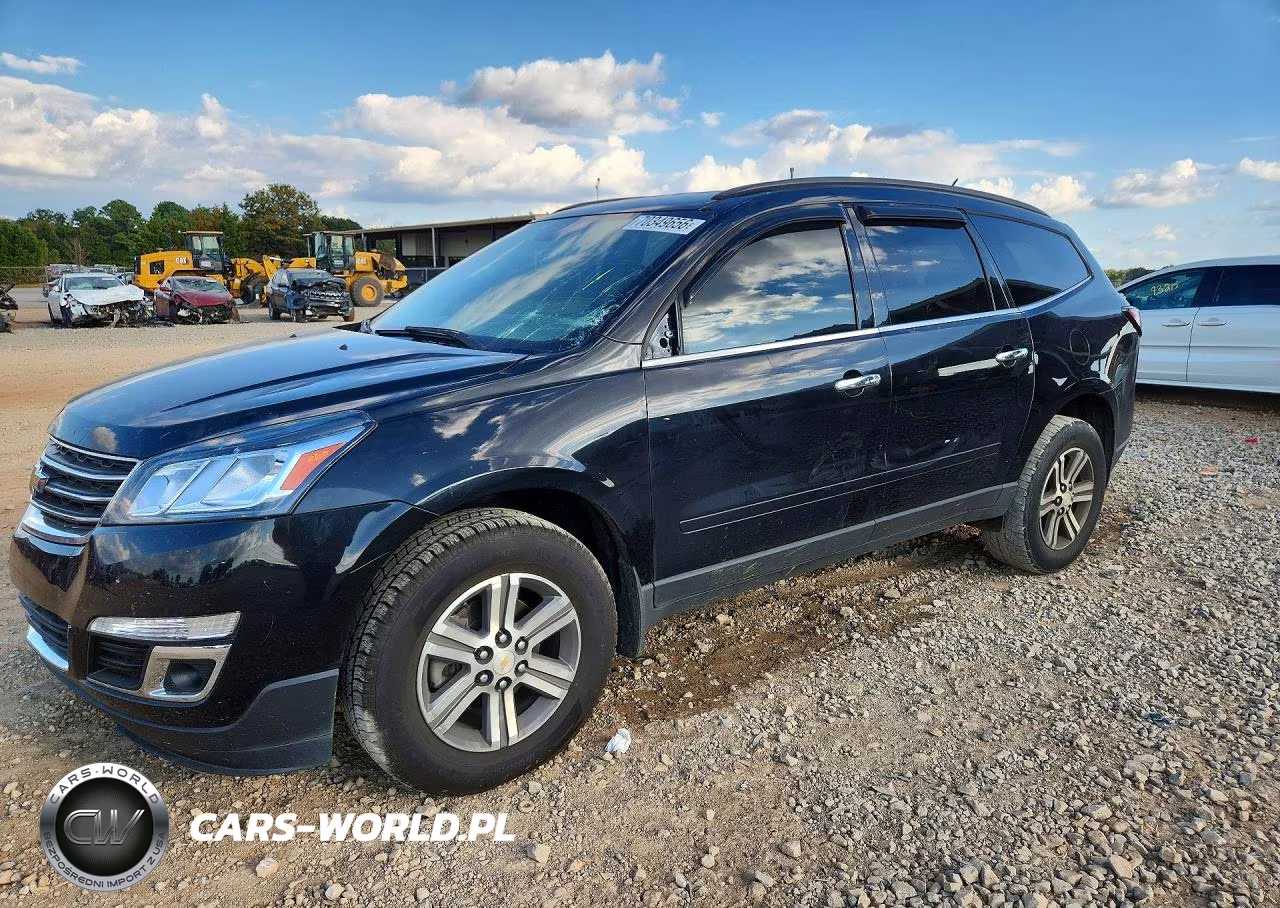 2015 Chevrolet Traverse Lt VIN:1GNKRHKD9FJ184023 - 1