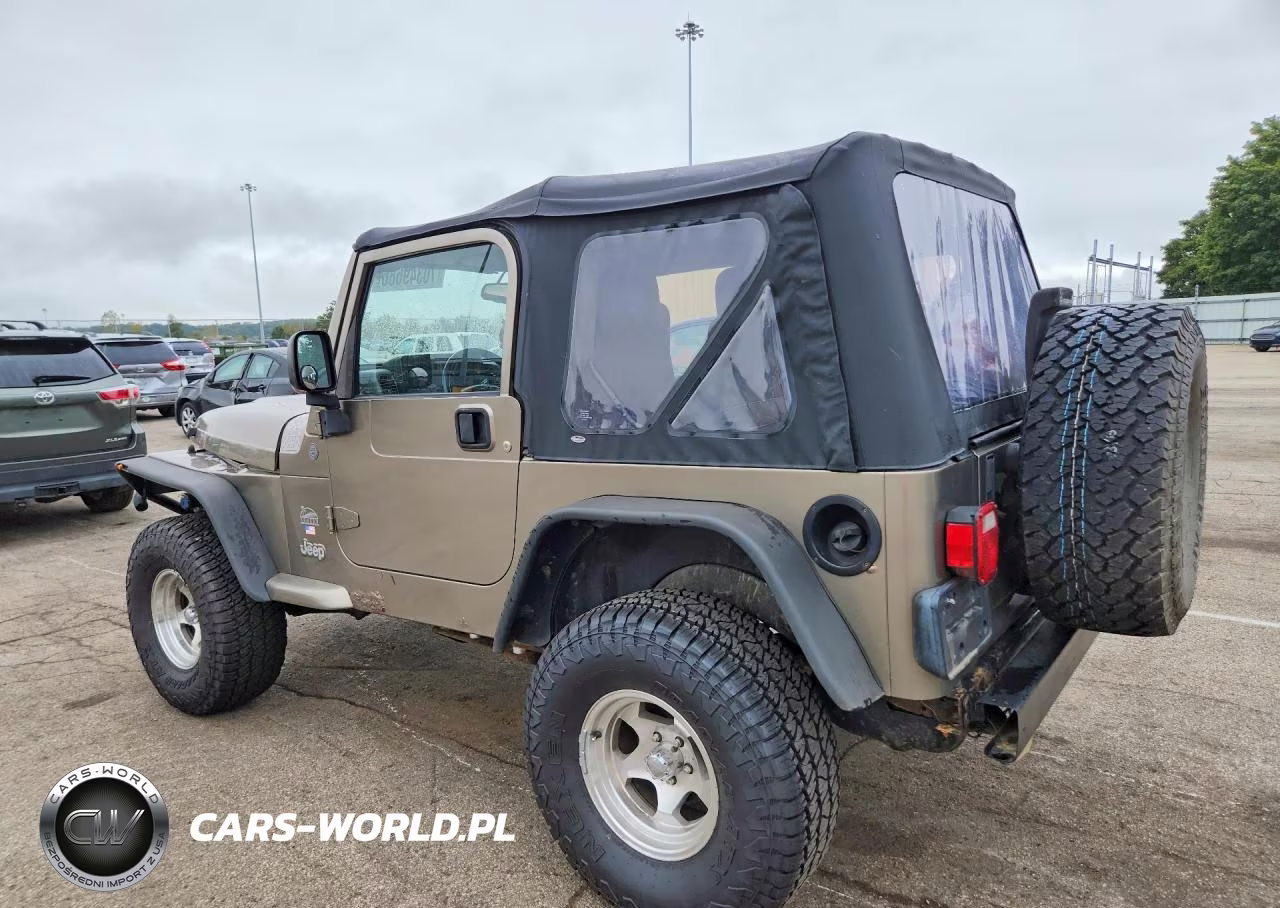 2004 Jeep Wrangler - Tj Sahara VIN:1J4FA59S74P716202 - 2