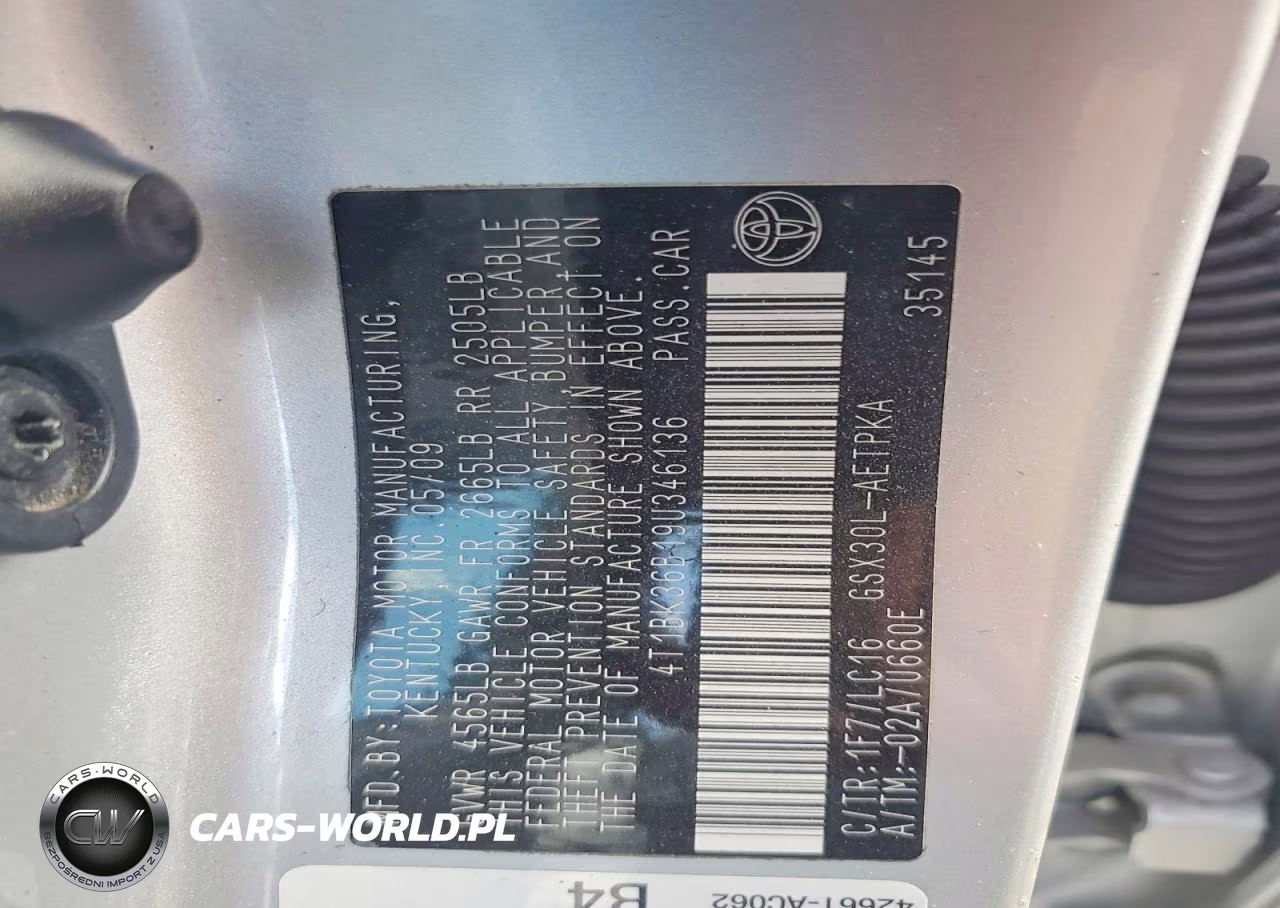 2009 Toyota Avalon Limited VIN:4T1BK36B19U346136 - 13