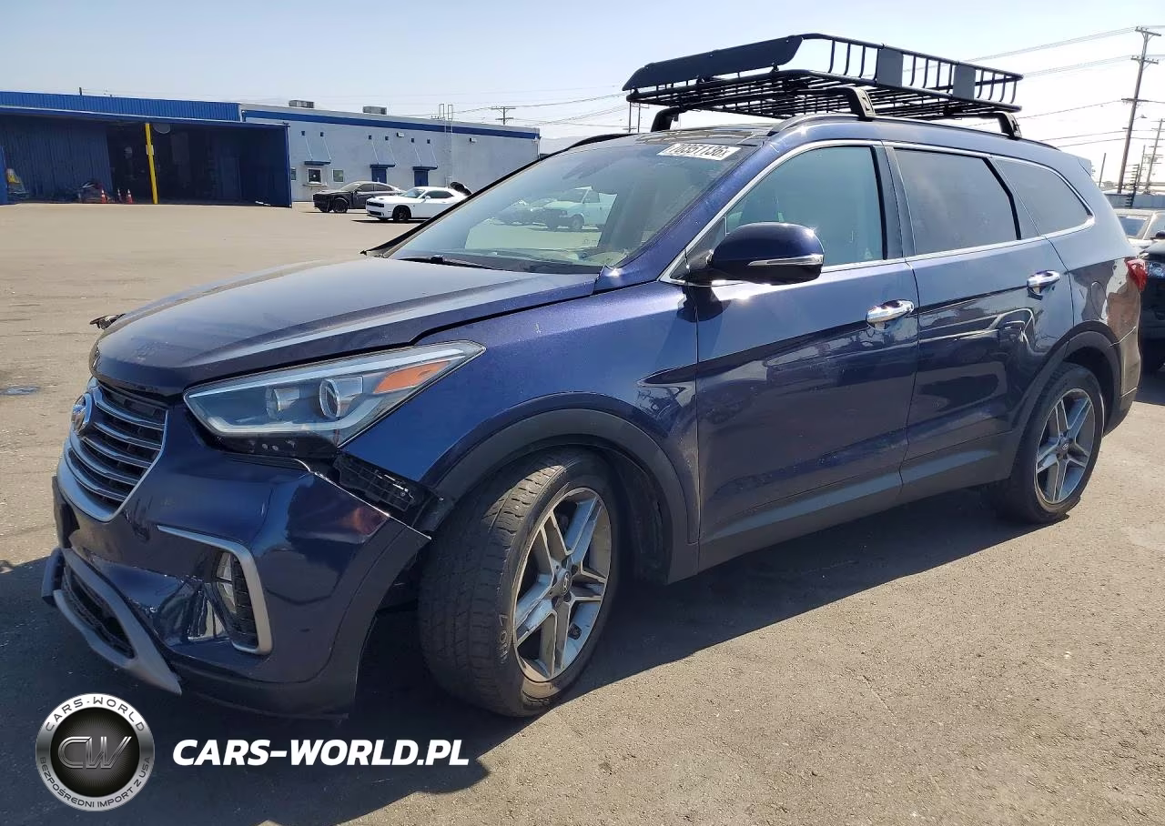 2017 Hyundai Santa Fe Se Ultimate VIN:KM8SR4HF0HU227672 - 1