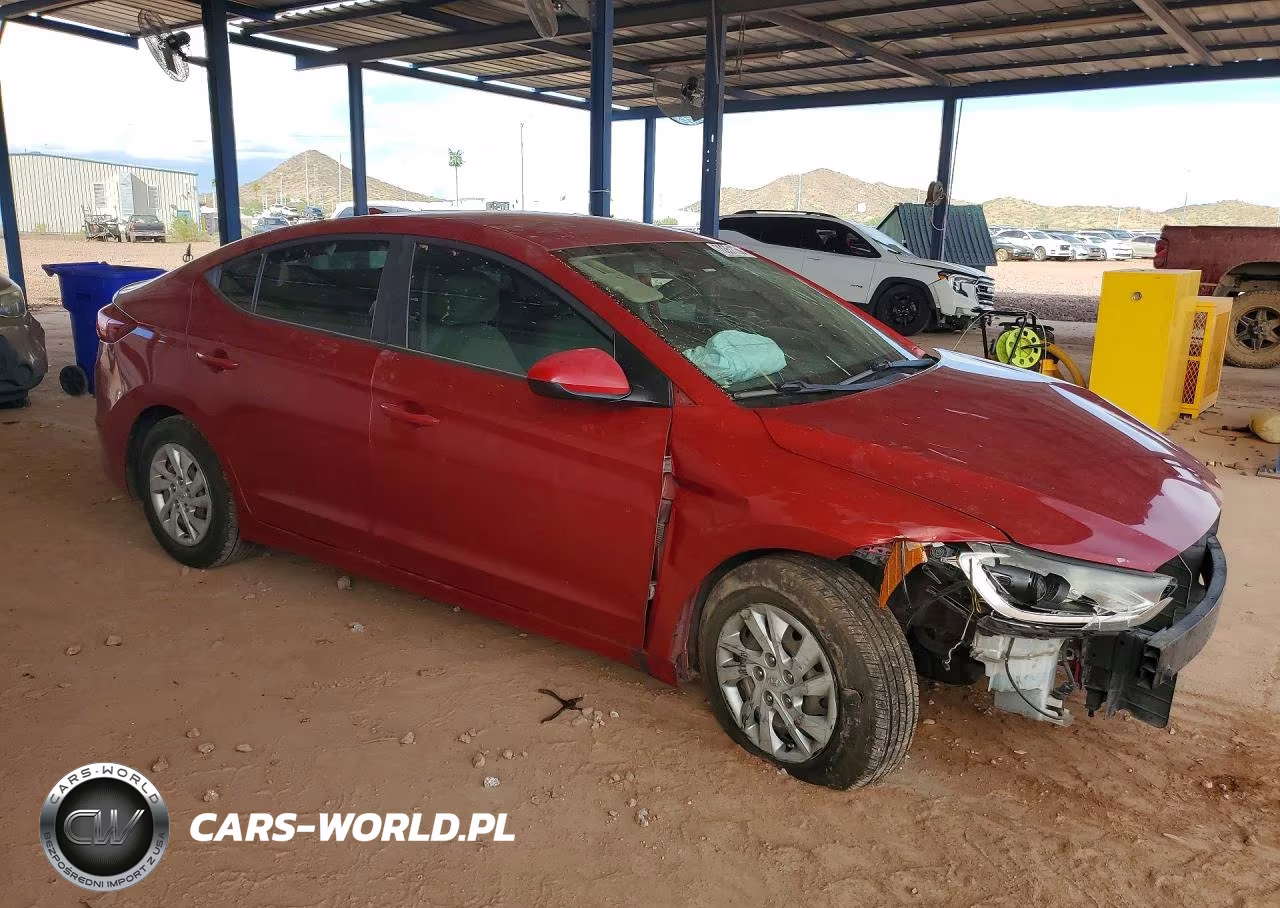 2017 Hyundai Elantra Se VIN:KMHD74LF2HU392080 - 4