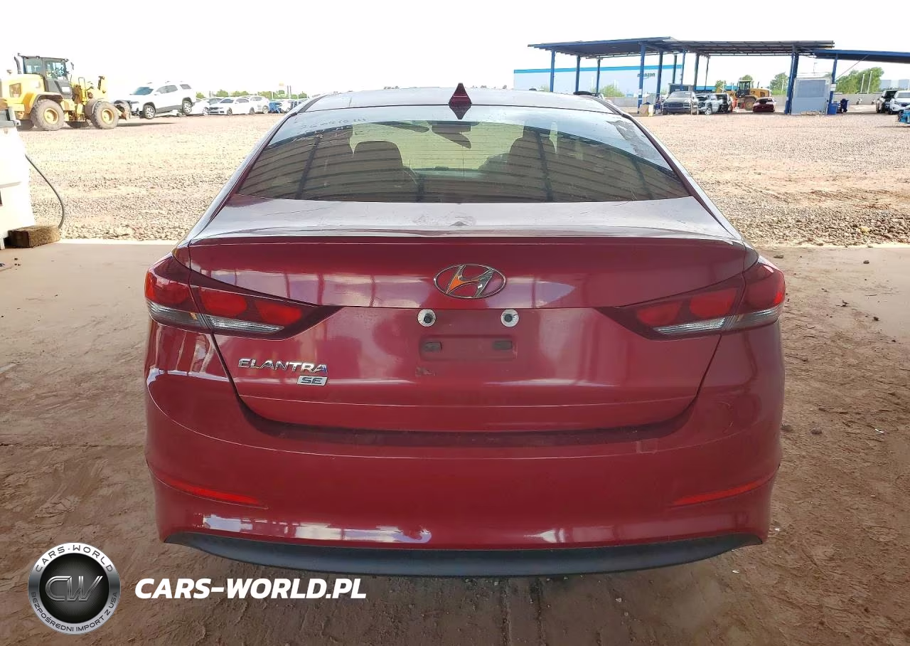2017 Hyundai Elantra Se VIN:KMHD74LF2HU392080 - 6