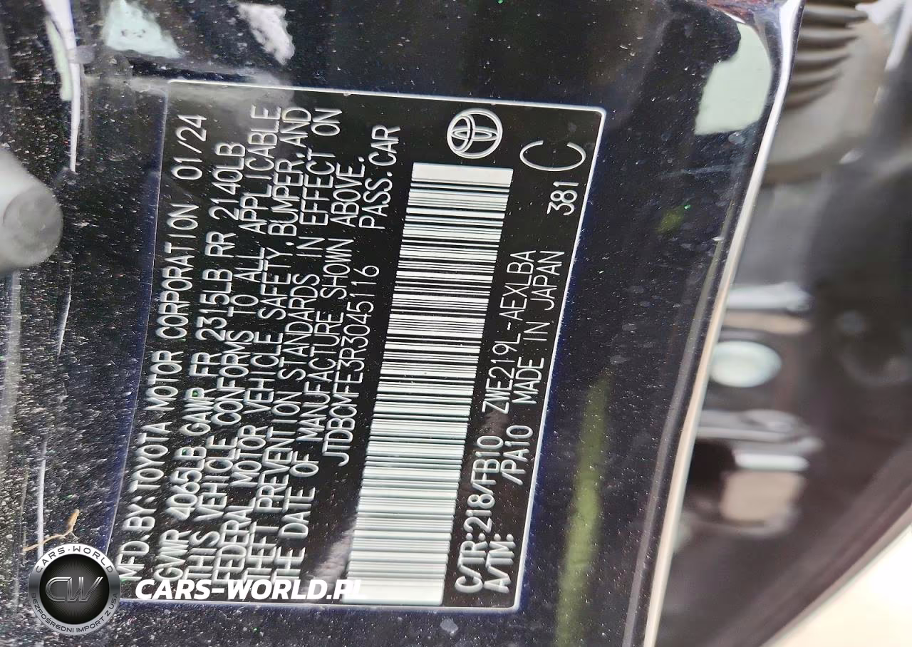2024 Toyota Corolla Hybrid Le VIN:JTDBCMFE3R3045116 - 12