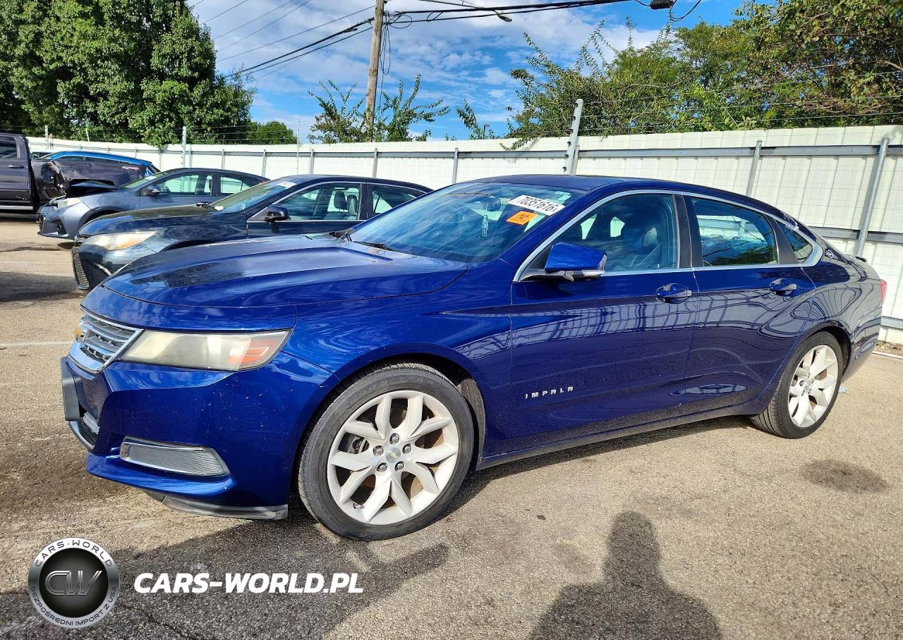 2014 Chevrolet Impala Lt VIN:1G1115SL3EU141286 - 1