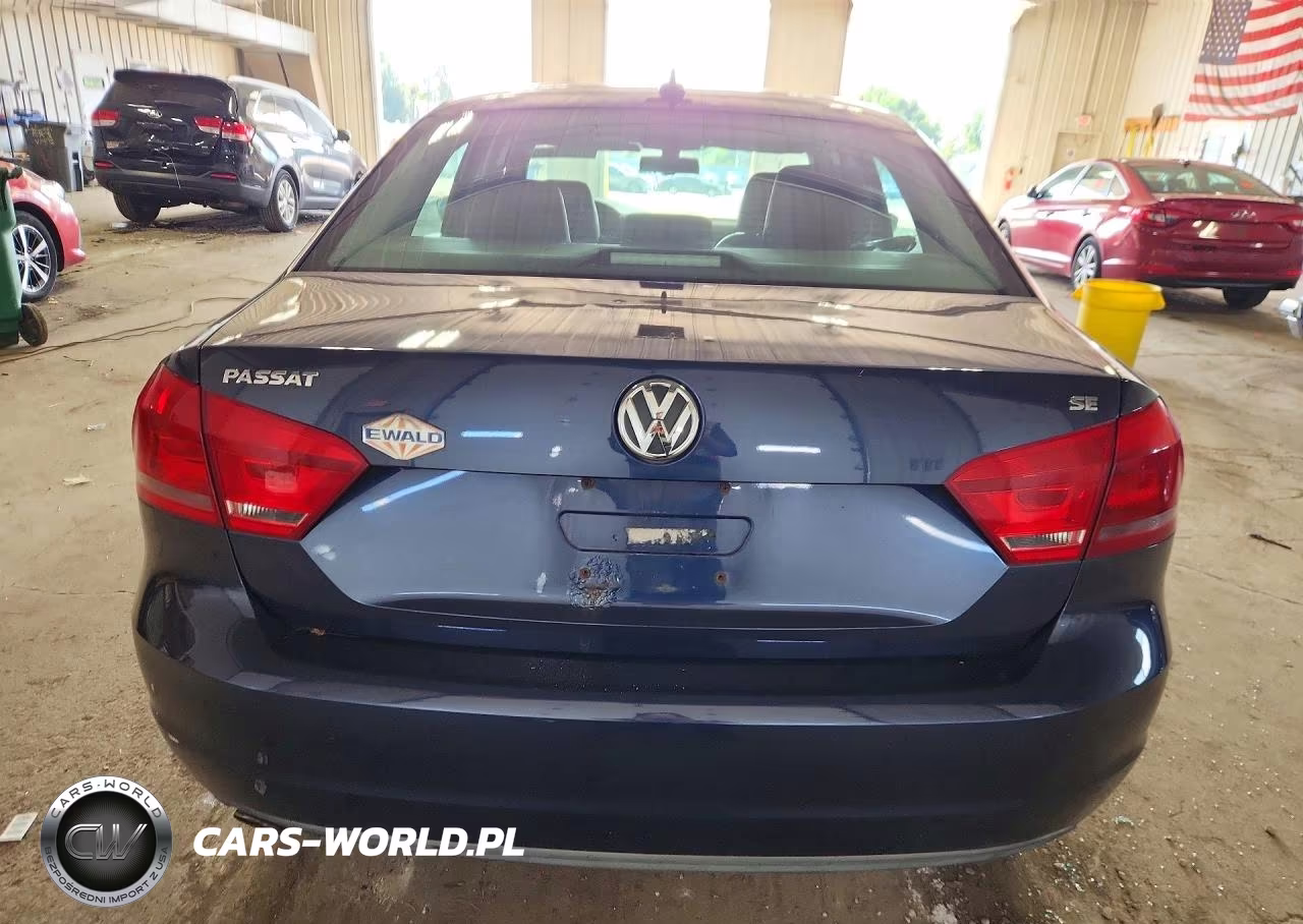2013 Volkswagen Passat Se VIN:1VWBP7A31DC049070 - 6