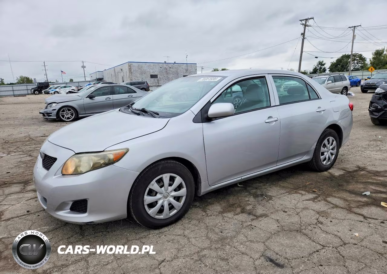 2010 Toyota Corolla Le VIN:1NXBU4EE9AZ361189 - 1