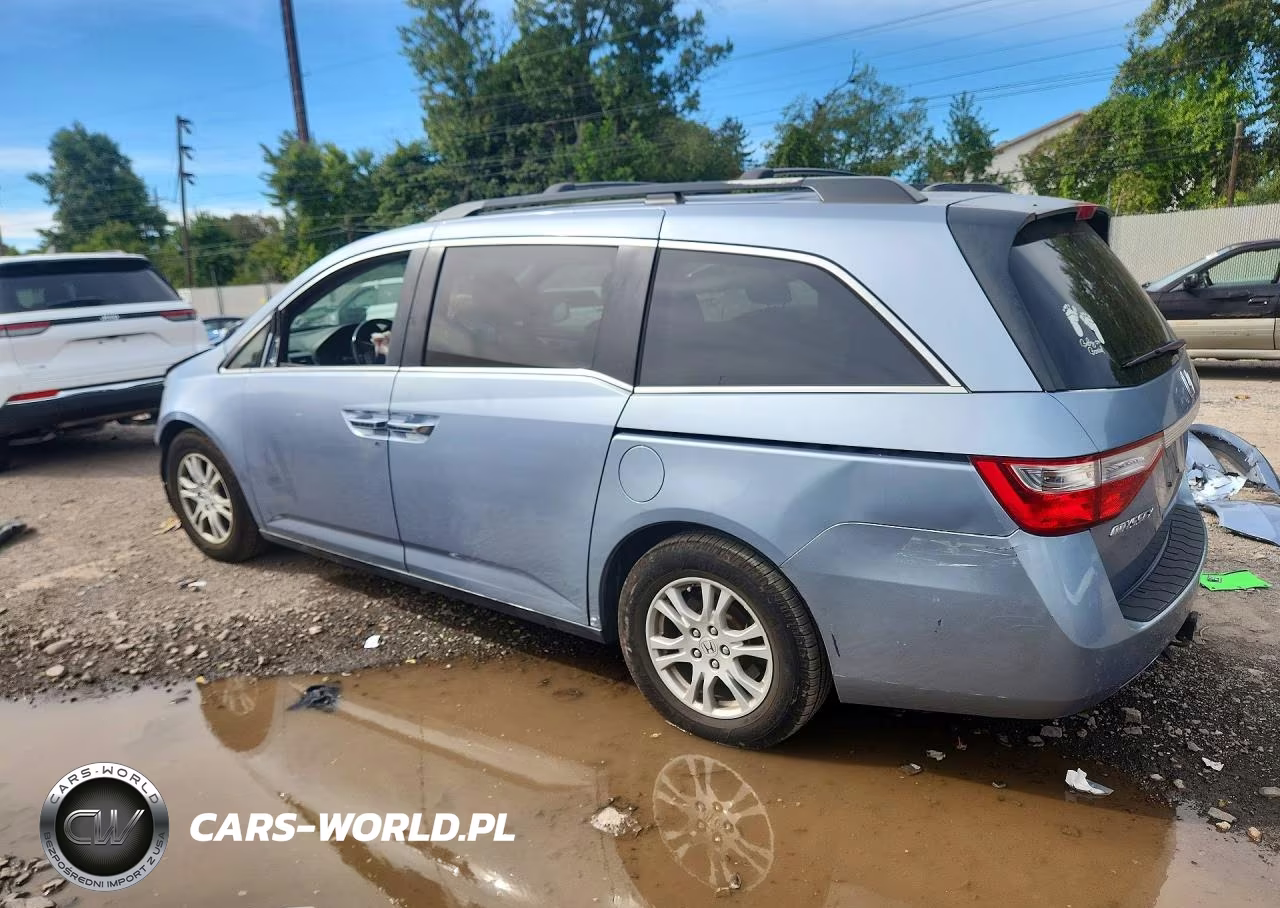 2011 Honda Odyssey Exl VIN:5FNRL5H64BB056287 - 2