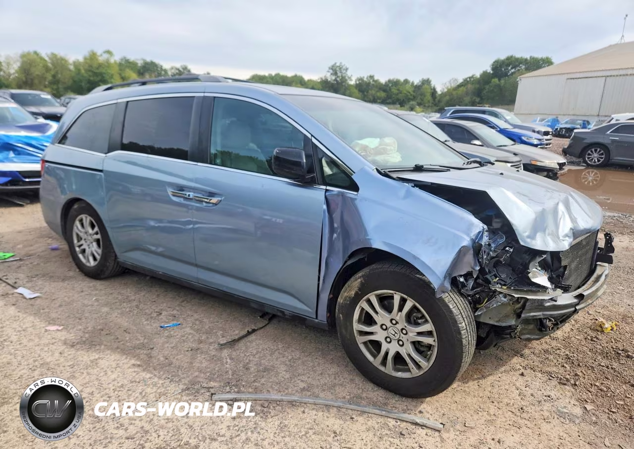 2011 Honda Odyssey Exl VIN:5FNRL5H64BB056287 - 4