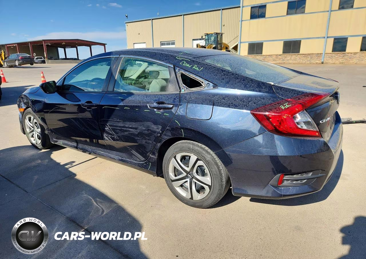 2017 Honda Civic Lx VIN:19XFC2F57HE069366 - 2