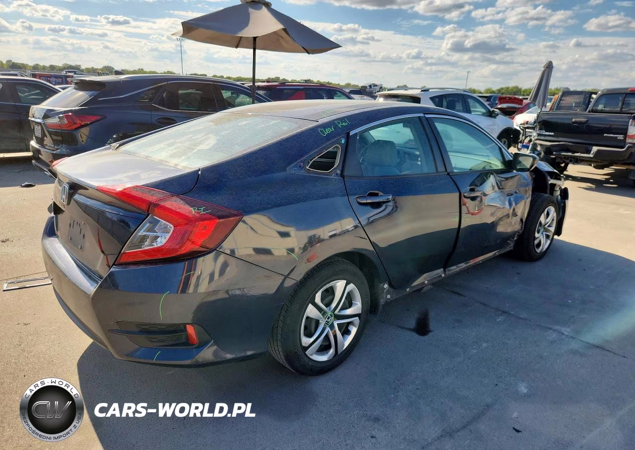 2017 Honda Civic Lx VIN:19XFC2F57HE069366 - 3