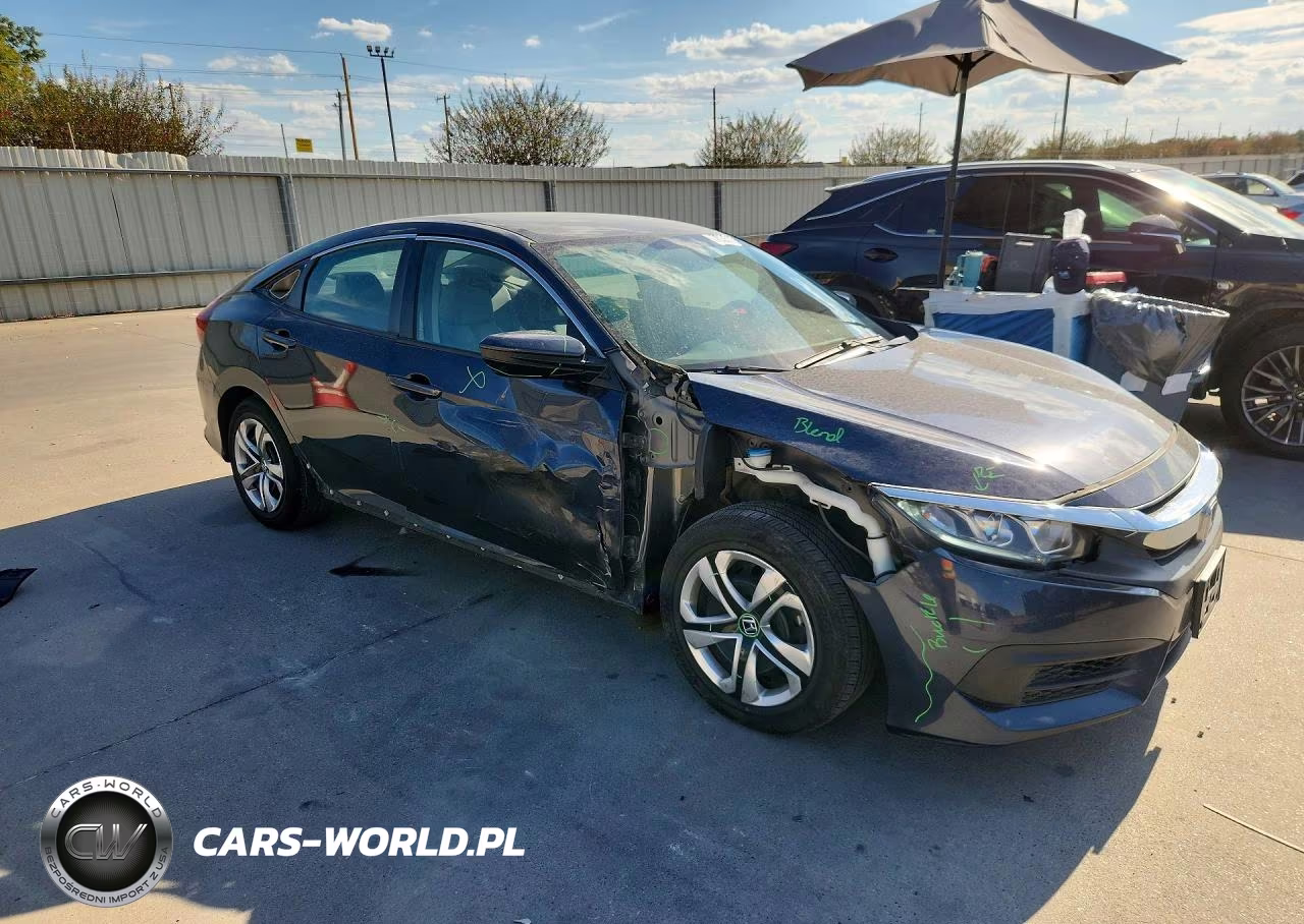 2017 Honda Civic Lx VIN:19XFC2F57HE069366 - 4