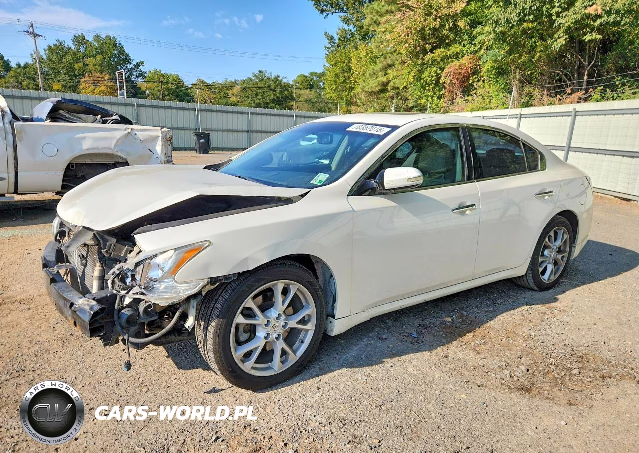 2014 Nissan Maxima 3.5 S VIN:1N4AA5AP8EC911943 - 1