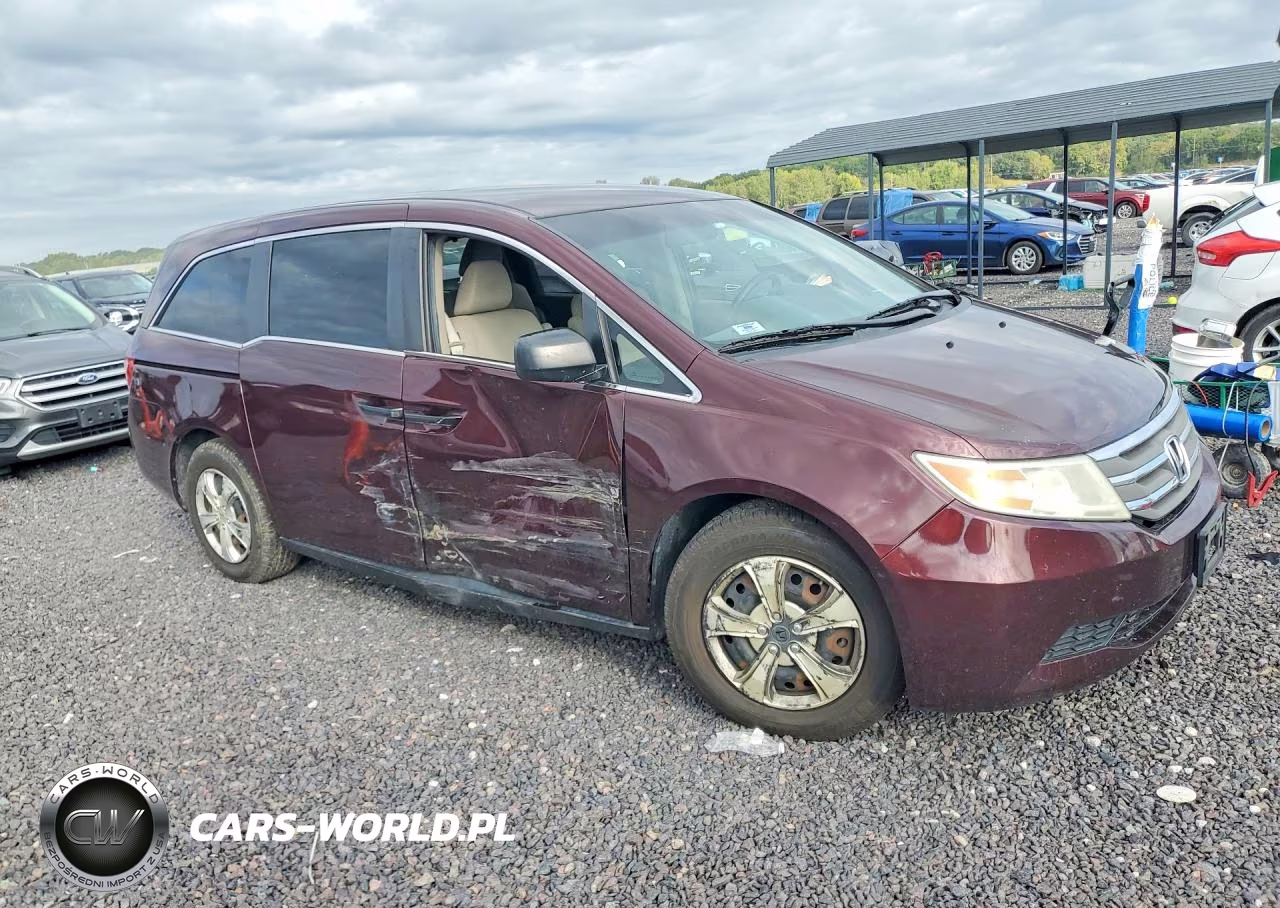 2011 Honda Odyssey Lx VIN:5FNRL5H28BB081836 - 4
