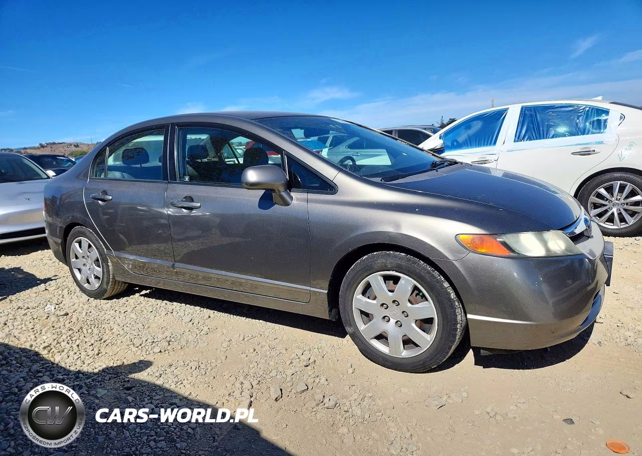 2008 Honda Civic Lx VIN:2HGFA16578H321753 - 4