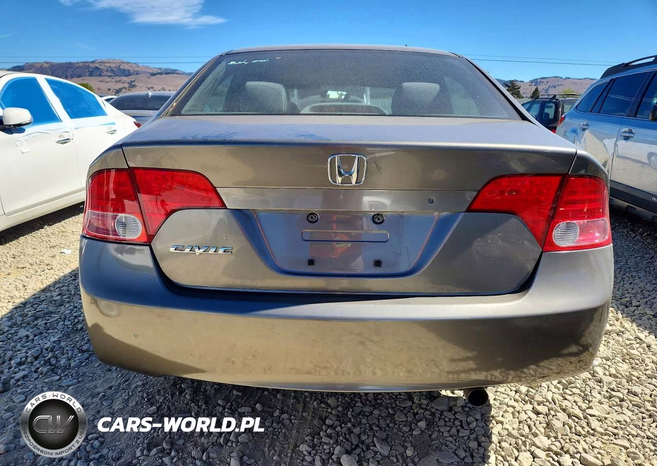 2008 Honda Civic Lx VIN:2HGFA16578H321753 - 6