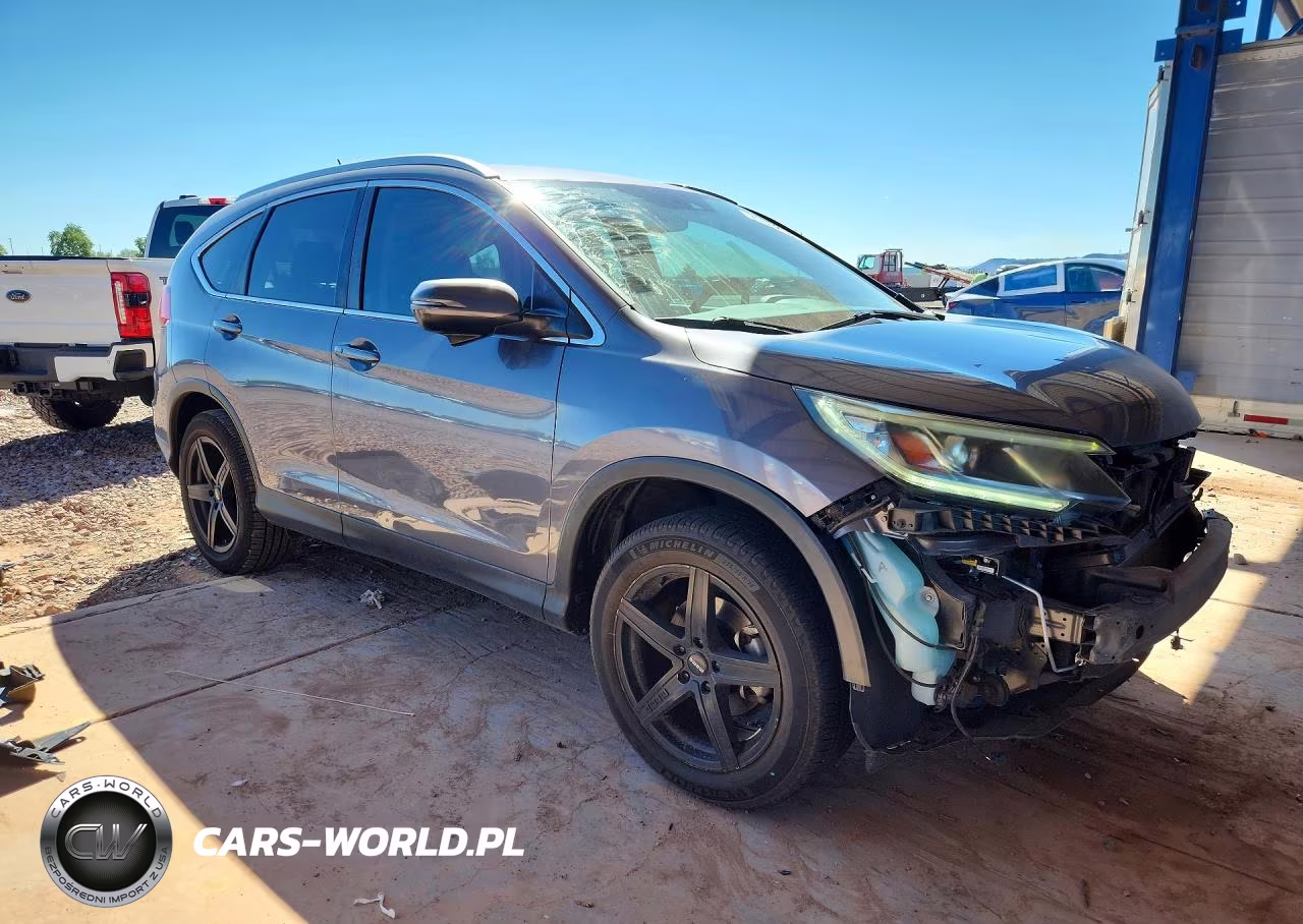2016 Honda Cr-V Touring VIN:5J6RM3H90GL001037 - 4