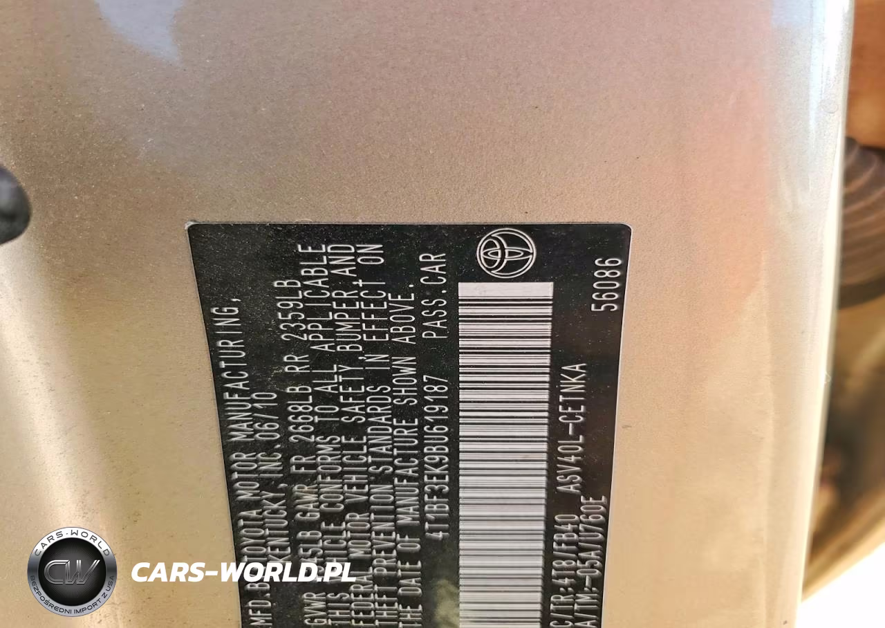 2011 Toyota Camry Le VIN:4T1BF3EK9BU619187 - 13